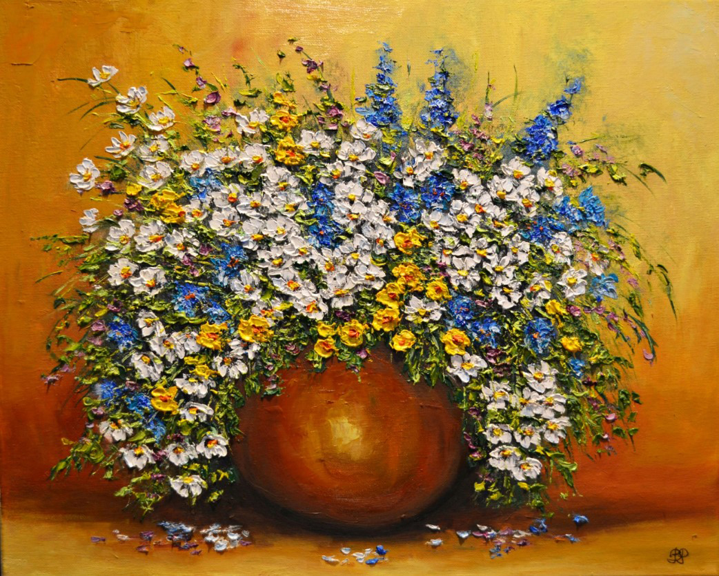 Bukiet kwiatów — Beata Puskarczyk